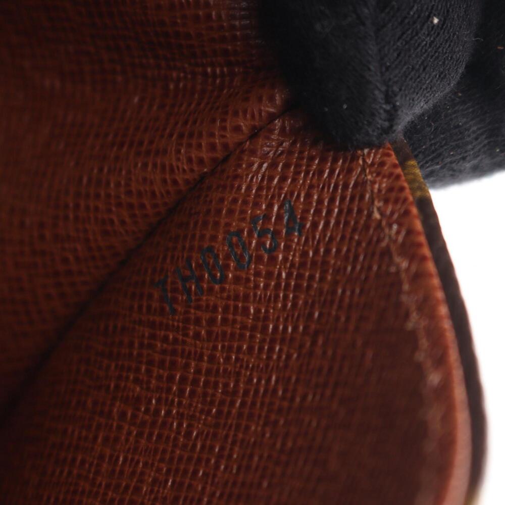 LOUIS VUITTON Authentic Brown Monogram Leather Shoulder Bag - Picture 5 of 10